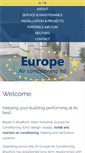 Mobile Screenshot of europeairconditioning.com